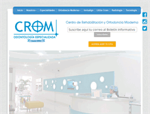 Tablet Screenshot of crom.com.co